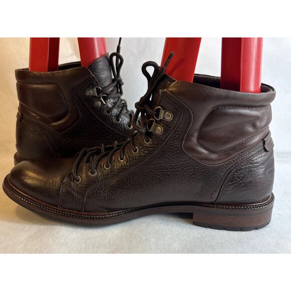 Johnston Murphy J&M 1850 Men\'s Ankle Boots dark Brown Leather Mens Size 10.5 M main image 12